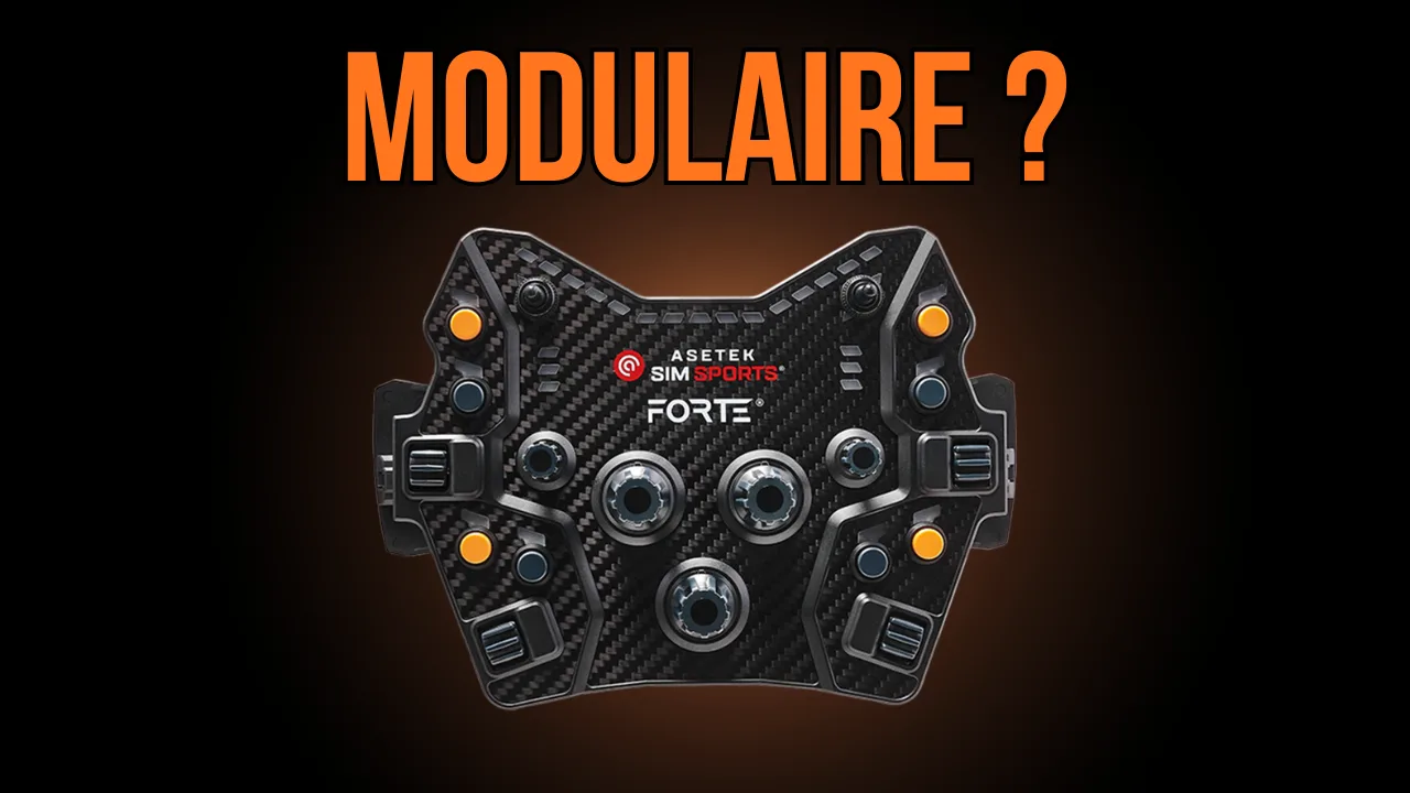 Asetek Forte GT Button Box : test complet du hub modulaire